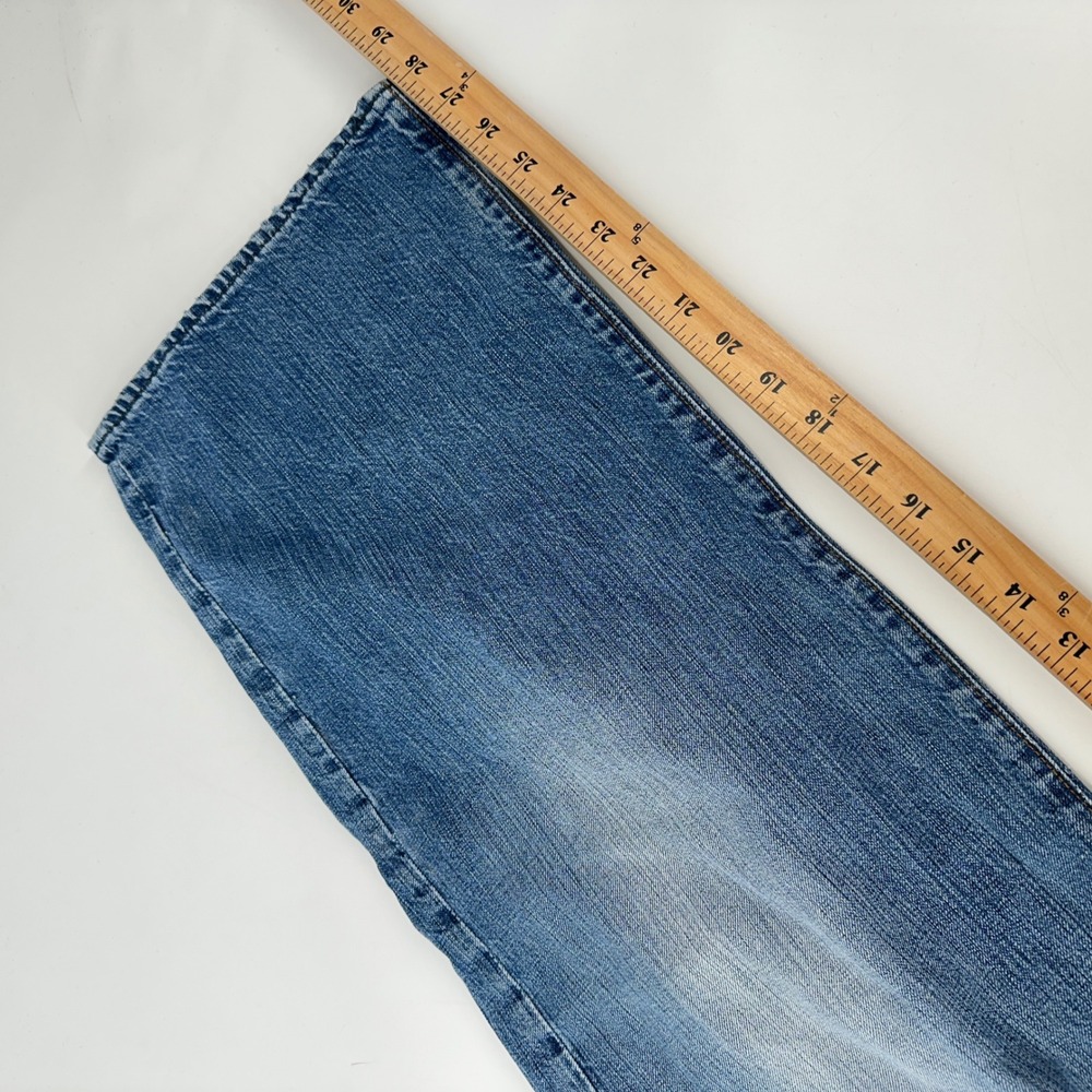 Polo Jeans Company‎ Thompson Loose Fit Mens Blue Denim Jeans 40x30 Skater Pipe - Picture 4 of 14